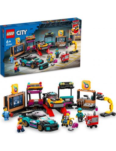 LEGO City Warsztat Tuningowania Samochodów Klocki Zestaw 60389