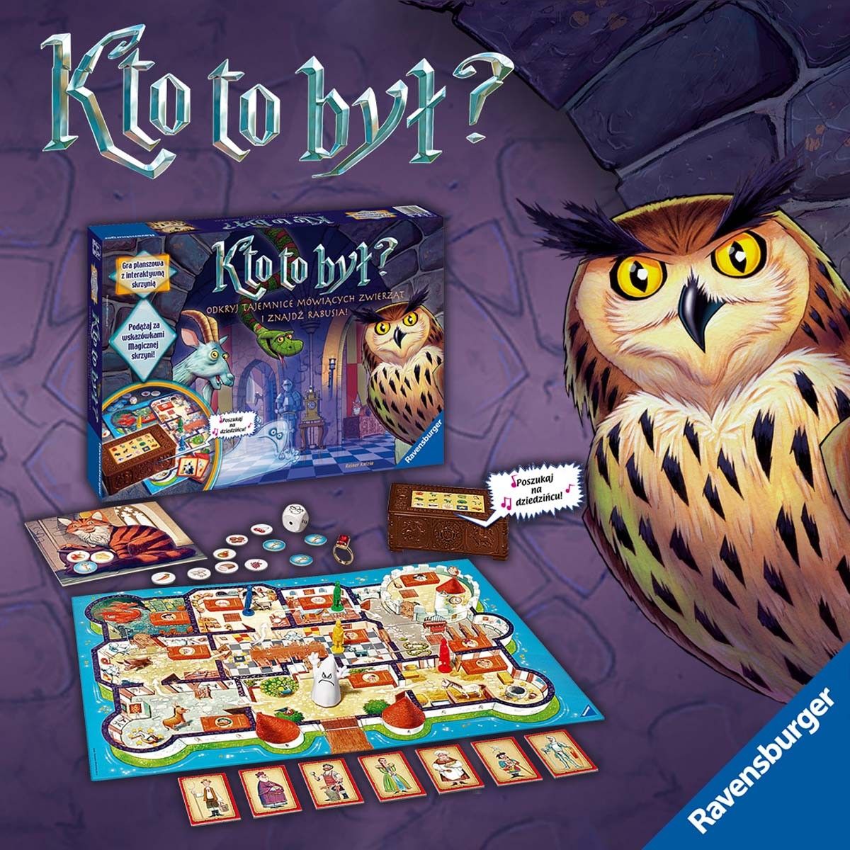 RAVENSBURGER Gra przygodowa Kto to był? 221363