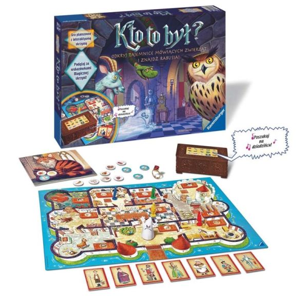 RAVENSBURGER Gra przygodowa Kto to był? 221363