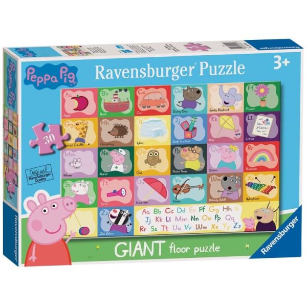 Ravensburger Puzzle dla dzieci 2D: Świnka Peppa Giant 24 elementy 3116