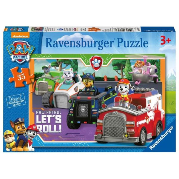 Ravensburger Puzzle dla dzieci 2D: Psi Patrol 35 elementów 8617