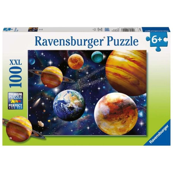 Ravensburger Puzzle dla dzieci 2D: Kosmos 100 elementów 10904