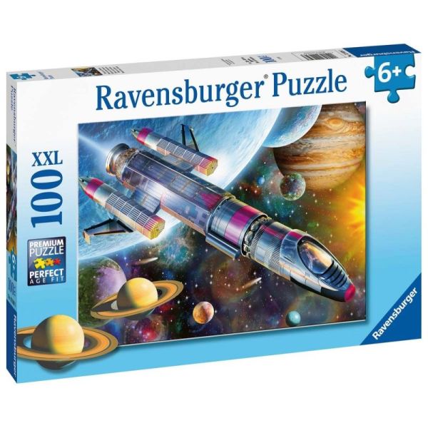 Ravensburger Puzzle dla dzieci 2D: Misja w kosmosie 100 elementów 12939