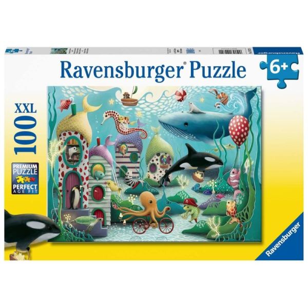 Ravensburger Puzzle dla dzieci 2D: Świat pod wodą 100 elementów 12972