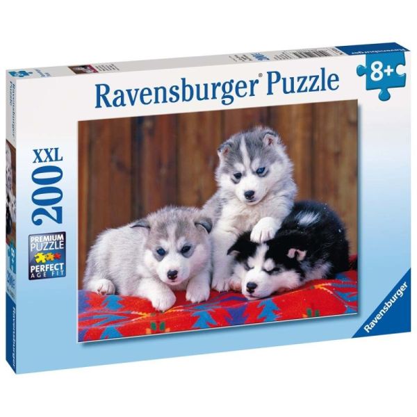 Ravensburger Puzzle dla dzieci 2D: Husky 200 elementów 12823