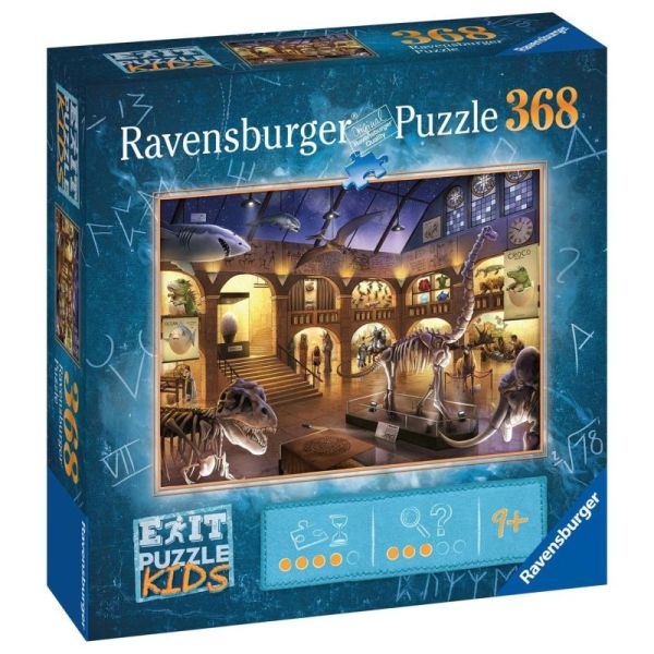 Ravensburger Puzzle dla dzieci 2D: Exit. Muzeum historii naturalnej  368 elementów 12925