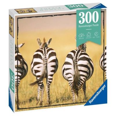Ravensburger Puzzle Momenty 300 elementów Zebra 13312
