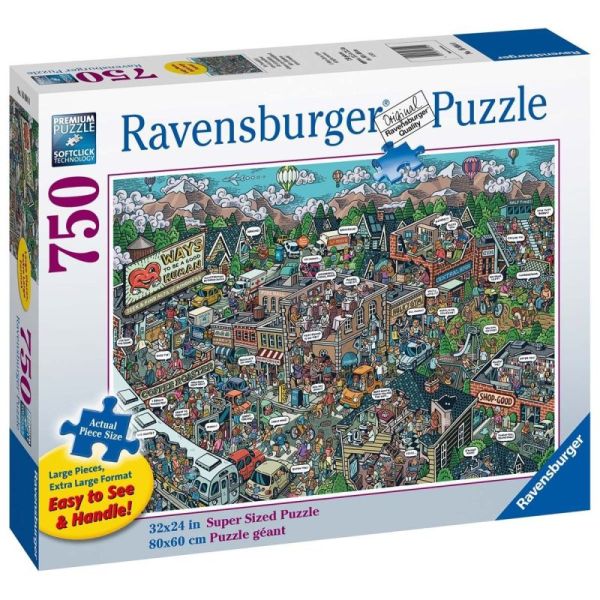 Ravensburger Puzzle 2D dla seniorów: Dobroć 750 elementów 16804