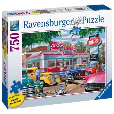 Ravensburger Puzzle 2D dla seniorów: Jadłodalnia 750 elementów 19938