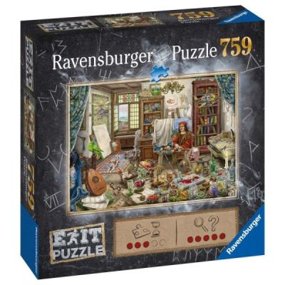 Ravensburger Puzzle EXIT: Studio artysty 759 elementów 16782