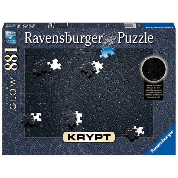 Ravensburger Puzzle 2D Krypt Universe Glow 881 elementów 17280