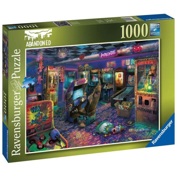 Ravensburger Puzzle 2D 1000 elementów: Zapomniany salon z automatami 16971