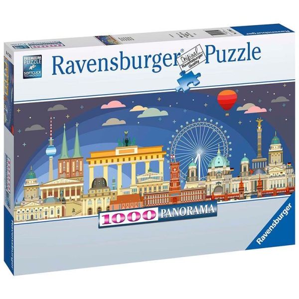 Ravensburger Puzzle 2D 1000 elementów: Berlin 17395