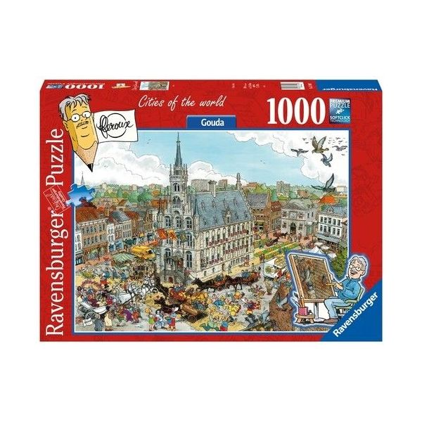 Ravensburger Puzzle 2D 1000 elementów: Gouda 17499