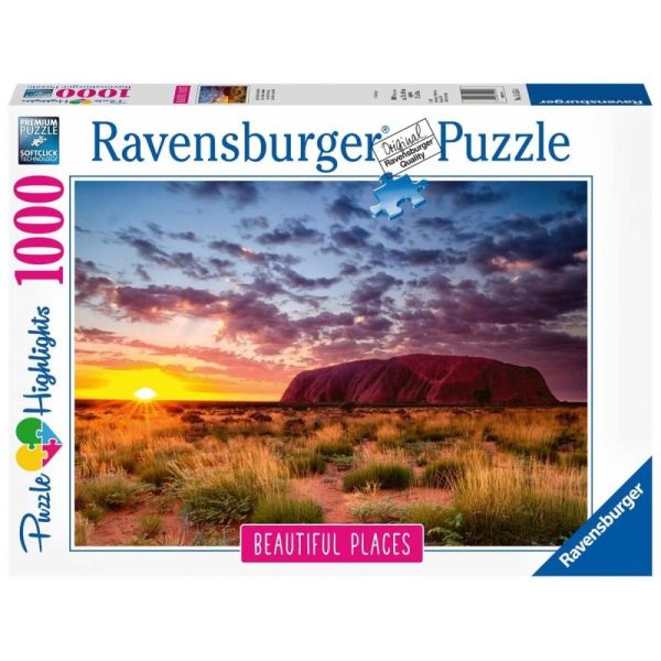 Ravensburger Puzzle 2D 1000 elementów:  Ayers Rock, Australia 15155