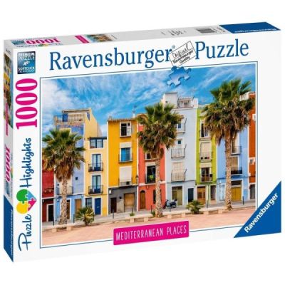 Ravensburger Puzzle 2D 1000 elementów: Środziemnomorska Hiszpania 14977