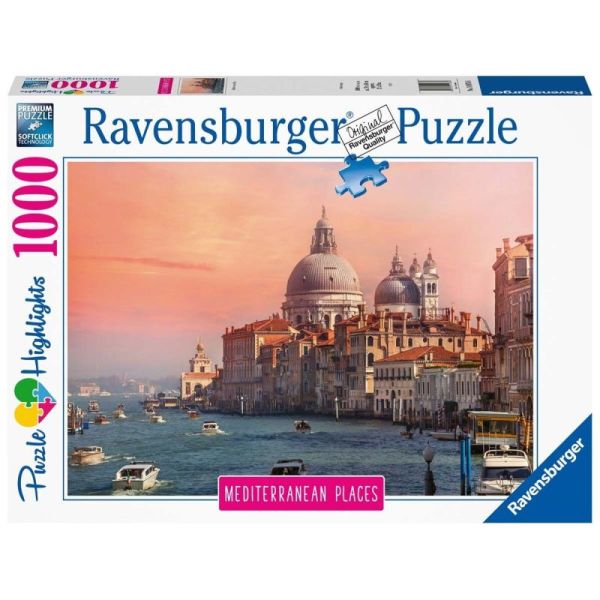 Ravensburger Puzzle 2D 1000 elementów: Śródziemnomorskie Włochy 14976