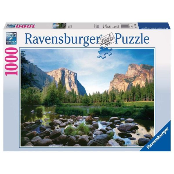 Ravensburger Puzzle 2D 1000 elementów: Park narodowy Yosemite 19206