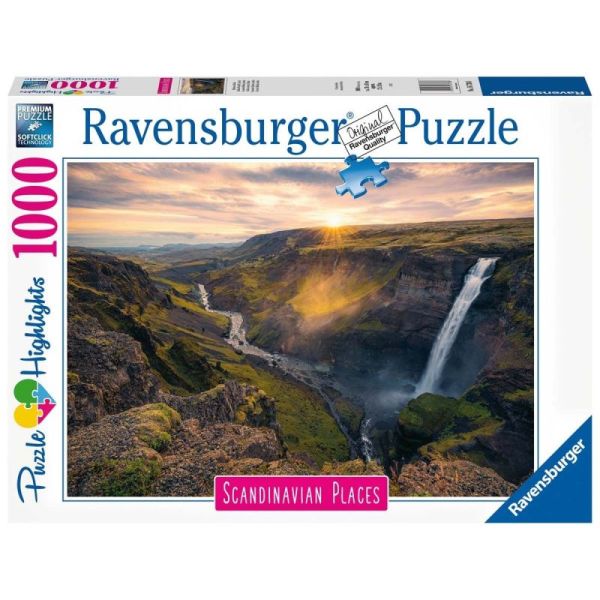 Ravensburger Puzzle 2D 1000 elementów: Puzzle skandynawskie krajobraz 16738