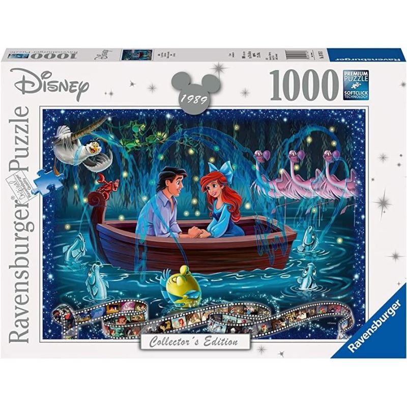 Ravensburger Puzzle 2D 1000 elementów: Walt Disney. Mała Syrenka 19745