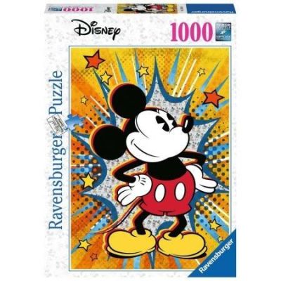 Ravensburger Puzzle 2D 1000 elementów: Myszka Miki Retro 15391