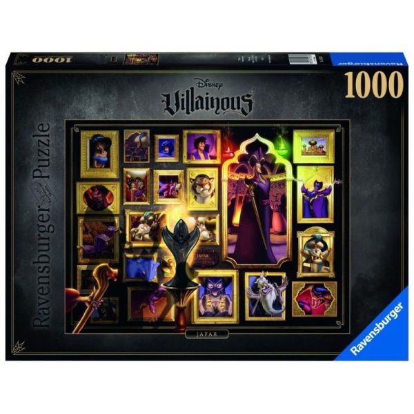 Ravensburger Puzzle 2D 1000 elementów: Villainous. Jafar 15023