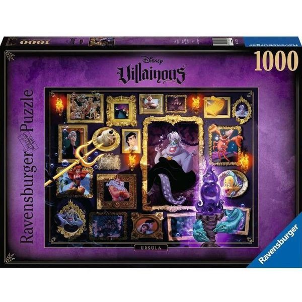 Ravensburger Puzzle 2D 1000 elementów: Villainous. Urszula 15027