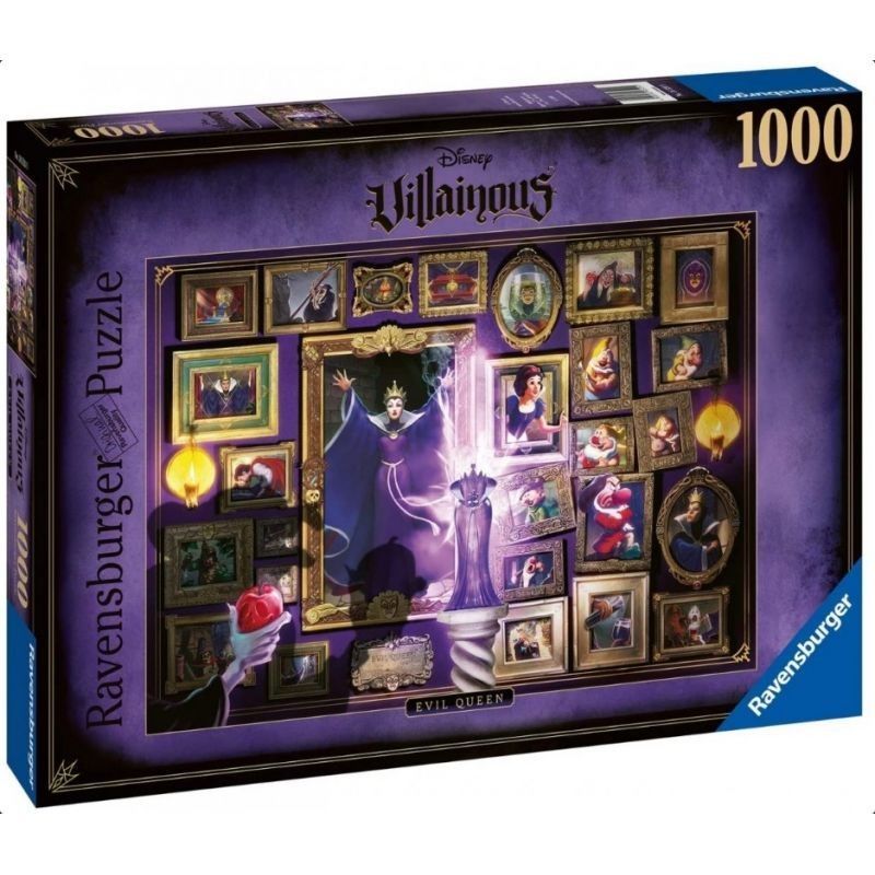 Ravensburger Puzzle 2D 1000 elementów: Villainous. Zła królowa 16520