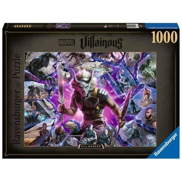 Ravensburger Puzzle 2D 1000 elementów: Villainous. Killmonger 16906