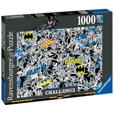 Ravensburger Puzzle 2D 1000 elementów: Challenge. Batman 16513