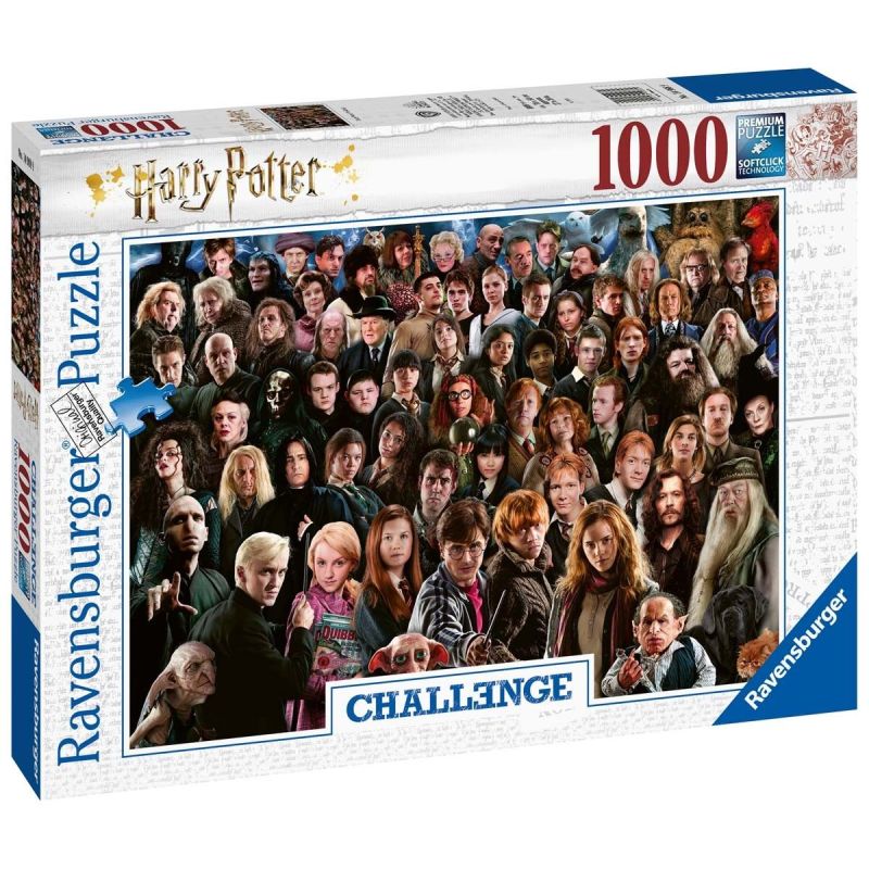 Ravensburger Puzzle 2D 1000 elementów: Challenge. Harry Potter 14988