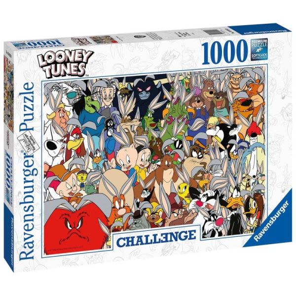 Ravensburger Puzzle 2D 1000 elementów: Looney Tunes Challenge 16926