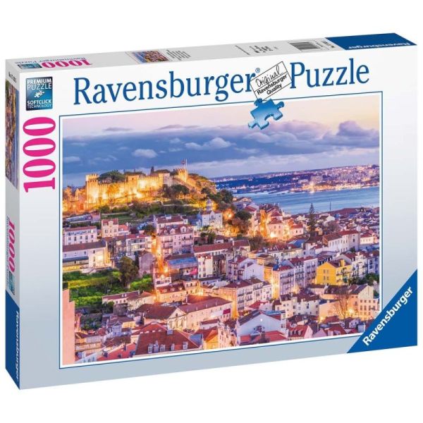 Ravensburger Puzzle 2D 1000 elementów: Vista su Lisbona  17183