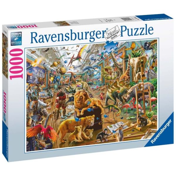 Ravensburger Puzzle 2D 1000 elementów: Chaos w galerii 16996