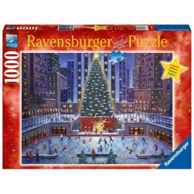Ravensburger Puzzle 2D 1000 elementów: Centrum rockefeller 19563