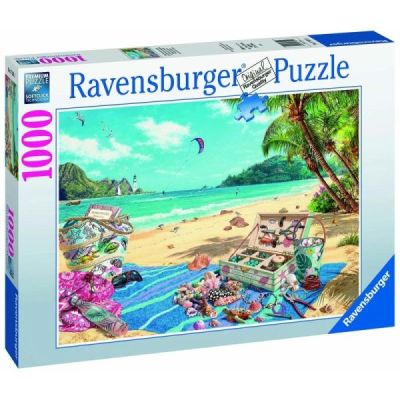 Ravensburger Puzzle 2D 1000 elementów: Kolekcja muszli 17321