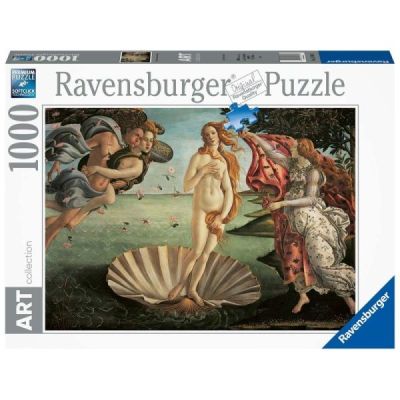 Ravensburger Puzzle dla dorosłych 2D: 1000 elementów ART Collection - Narodziny Wenus 15769