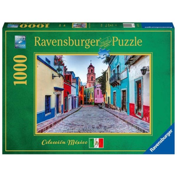 Ravensburger Puzzle 2D 1000 elementów: Uliczka w Meksyku 16557