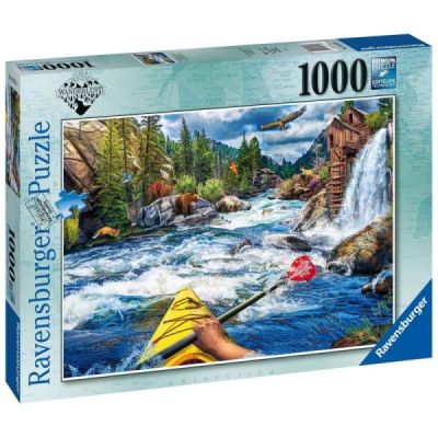 Ravensburger Puzzle 2D 1000 elementów: Spływ White Water 16572