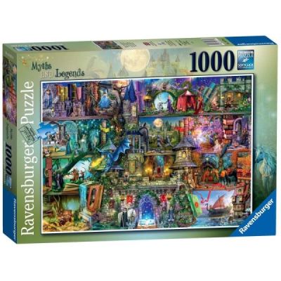 Ravensburger Puzzle 2D 1000 elementów: Mity i legendy 16479