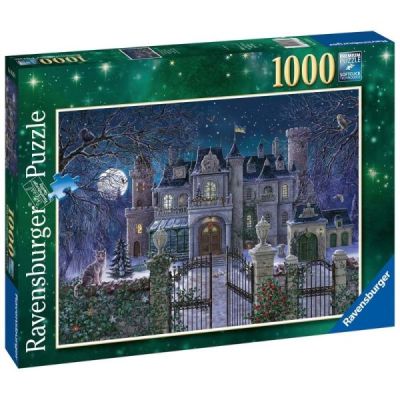 Ravensburger Puzzle 2D 1000 elementów:Świąteczna posiadłość  16533