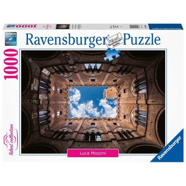 Ravensburger Puzzle 2D 1000 elementów: Palazzo Pubblico, Włochy 16780