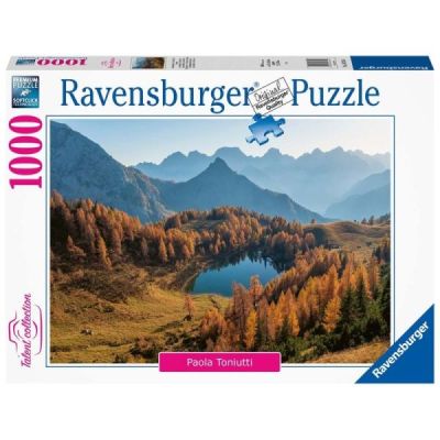 Ravensburger Puzzle 2D 1000 elementów: Jezioro Bordgalia, Włochy 16781