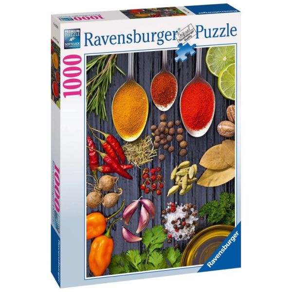 Ravensburger Puzzle 2D 1000 elementów: Zioła i przyprawy 19794