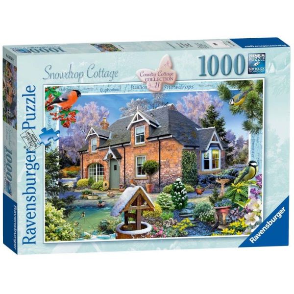 Ravensburger Puzzle 2D 1000 elementów: Przebiśnieg  19768