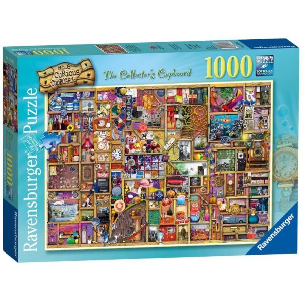 Ravensburger Puzzle 2D 1000 elementów: Kredens kolekcjonerski 19827