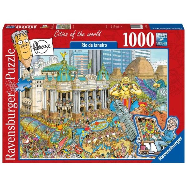 Ravensburger Puzzle 2D 1000 elementów: Rio de Janeiro  16194