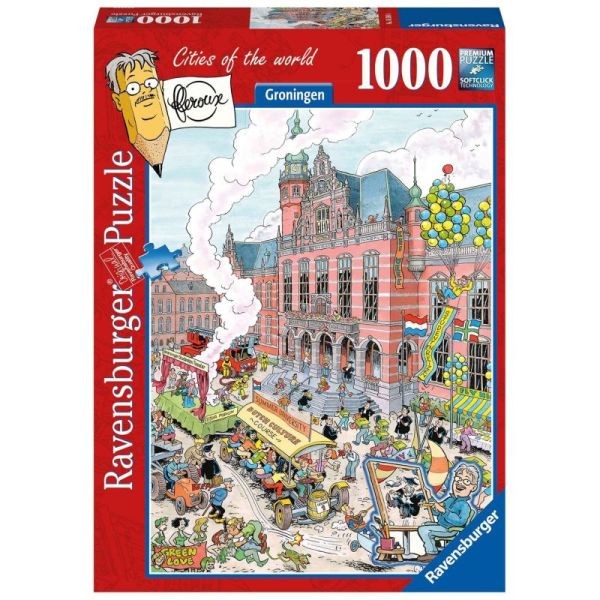 Ravensburger Puzzle 2D 1000 elementów: Fleroux Groningen 16596