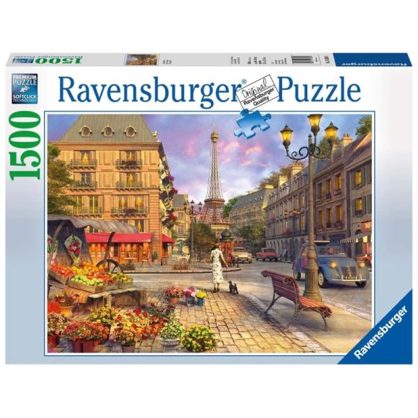Ravensburger Puzzle 2D 1500 elementów: Dawny Paryż 16309