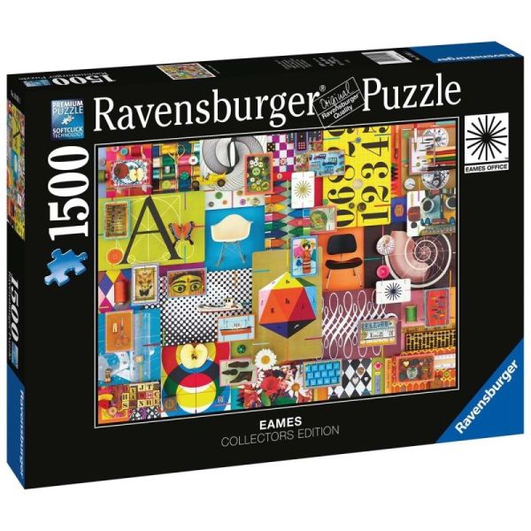 Ravensburger Puzzle 2D 1500 elementów: Domek z  kart 16951